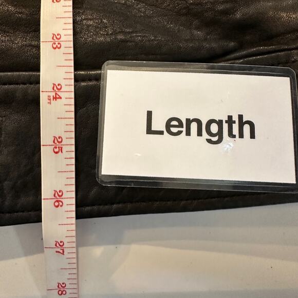 BlankNYC 100% Lambskin Double Down Black Leather Moto Jacket Size Large NWT - Picture 12 of 15